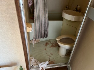 お風呂場での孤独死