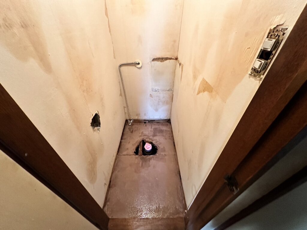 トイレ孤独死の作業後写真